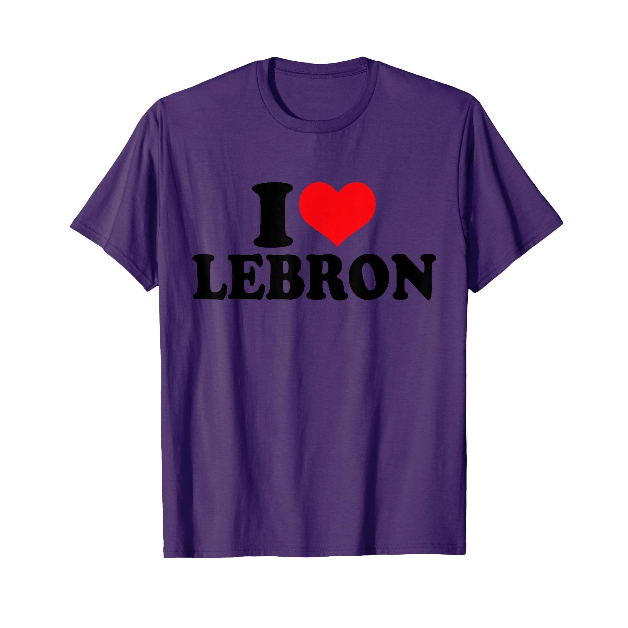 I Love Lebron I Heart Lebron TShirt